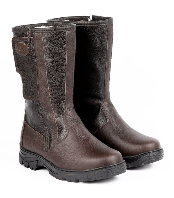 Men's boots Altai, brown, cast sole